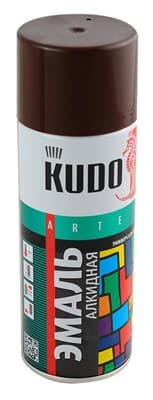 Эмаль KUDO универсальная коричневая KU-1012 - фото 35660