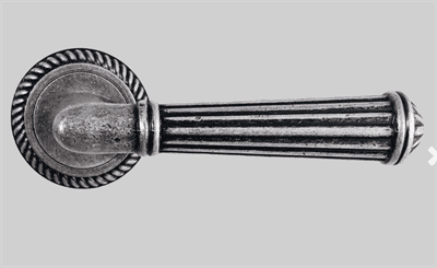 Ручки VILLANI на розетке старинный матовый никель FTZ28-Z189BRN - фото 35973