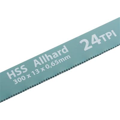 Полотна GROSS для ножовки по металлу, 300мм, 24TPI, HSS, 2шт арт. 77724 - фото 37011