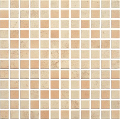 Мозаика PARADYZ PENELOPA BEIGE/BROWN PRASOWANA K.2,3X2,3  29,8X29,8 G1 - фото 38357