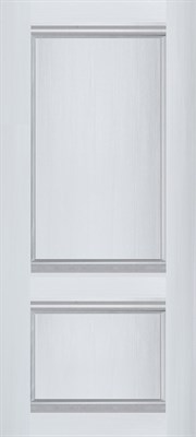 Полотно ЛЕСКОМ дверное Экшпон Венеция ясень белый глухое 80 - фото 39775