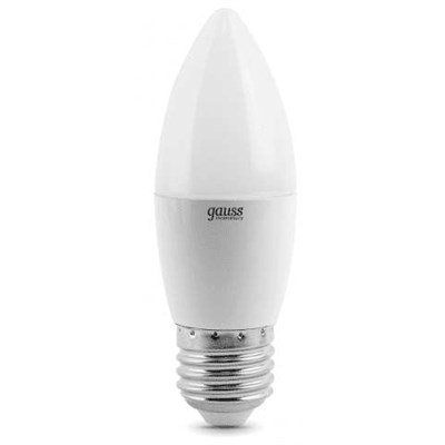 Лампа GAUSS LED Elementary Candle 6W E27 4100k LD33226 - фото 40651