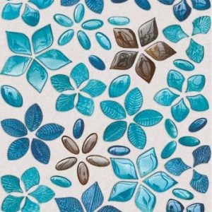 Панель 9мм*2,7*0,25 Мозаика голубая лагуна (161/1) - фото 40807