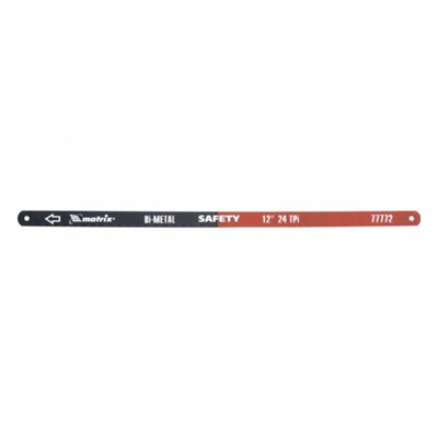 Полотна MATRIX для ножовки по металлу, 300мм, 24TPI, биметаллическое, 2шт 77772 - фото 41181