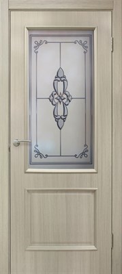Полотно ОМИС дверное Версаль (пленка ПВХ) 900*2000*34 дуб беленый - фото 42987