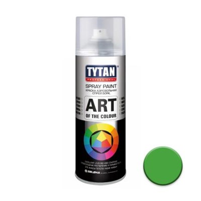 Краска аэрозольная Tytan Professional, светло-зеленая, 400 мл - фото 44007