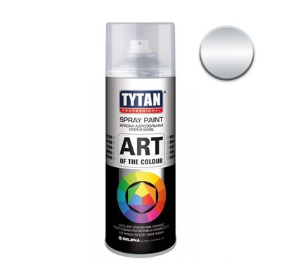 Краска аэрозольная Tytan Professional, хром эффект, 400 мл - фото 44008