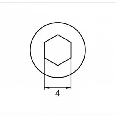 Винт конфирмат SOLLER с внутренним шестигранником 6,4*50 (3000,50) - фото 44272