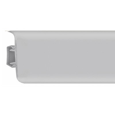 Плинтус GRACE с кабель-каналом Technical Т02 Серый 2,5м - фото 46258