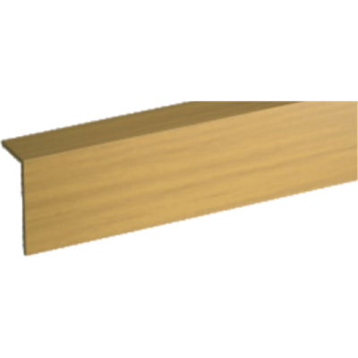 Уголок GRACE ПВХ арочный RICO moulding 10*20*2700 №123 (Дуб золотистый) - фото 46432