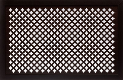 Экран для радиатора Стандарт рамка Gotico венге 570х1170мм - фото 49828