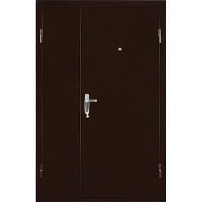 Дверь металлическая Квартет 2066/1250 L антик медь - фото 50123