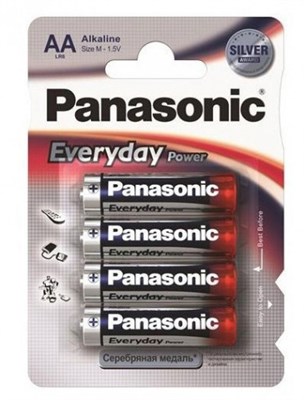 Батарейка PANASONIC LR6EPS/4BR Every Day Power тип AA - фото 51112