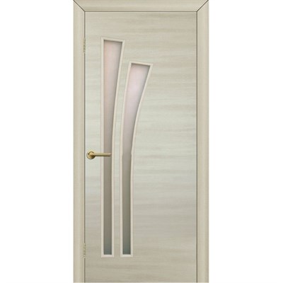 Полотно дверное Пальма 900 мм цвет серый - фото 51151