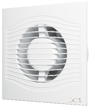 Вентилятор ЭРА осевой вытяжной с обратным клапаном D 100, декоративный SLIM 4C champagne - фото 51579