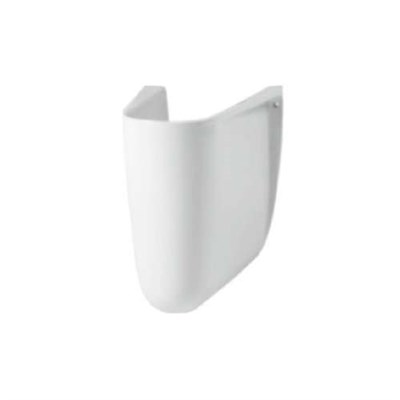 Пьедестал Люкс-N консольный керамический для умывальника белый 1С - фото 52289