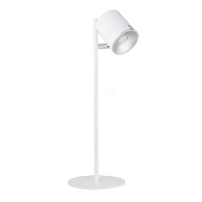 Светильник ULTRA LIGHT настольный UL0136 бело-серебристый, на подставке, 5Вт, 220В LED - фото 52961