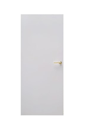 Полотно ЛЕСКОМ дверное строительное белое глухое 70 - фото 53825