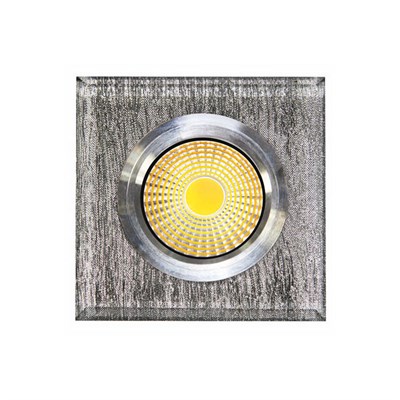 Спот LED QS-G27AB SQUARE GREY 100 (TEKSAN) 144-03429 - фото 56058