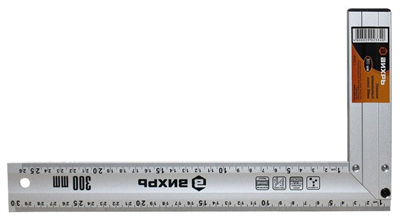 Угольник ВИХРЬ алюминиевый литой 300 мм 73/11/3/3 - фото 57020