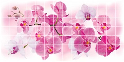Панель ПВХ Мозаика Орхидея Розея 480*955*0,2мм 3902431 - фото 57345