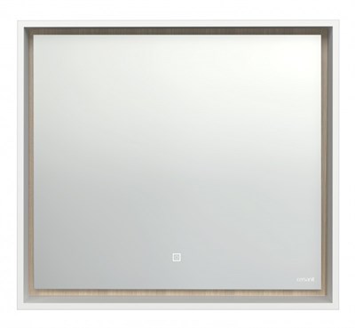 Зеркало CERSANIT LOUNA 80 с подсветкой прямоугольное универсальное белое - фото 57793