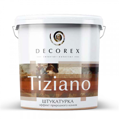 Штукатурка декоративная DecorEX Tiziano (Тициан) 15кг - фото 58570