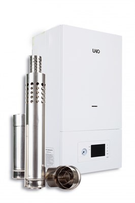Котел газовый UNO PIRO настенный 16кВт с коаксиальным дымоходом CTFS 16 - фото 58768