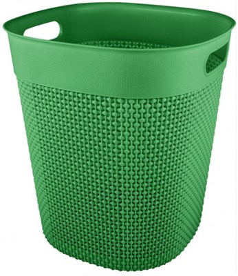 Корзина PLAST TEAM OSLO для бумаг 16л, бархатно-зеленый PT1354БЗ-8 - фото 60499