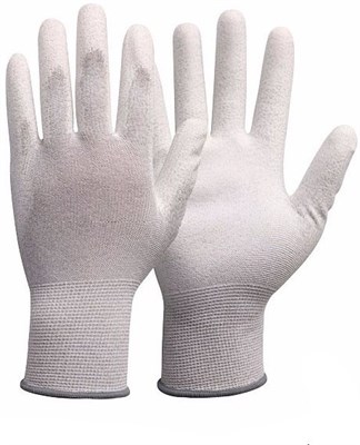 Перчатки МАКО PU Soft-Grip 8/М белые вязаные из полиэстра с полиуретановым покрытием 951008 - фото 64773