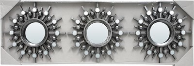 Комплект декоративных зеркал QWERTY Беладжио (3шт) 25 см 74058 - фото 65045