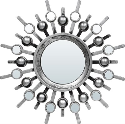 Комплект декоративных зеркал QWERTY Беладжио (3шт) 25 см 74058 - фото 65046