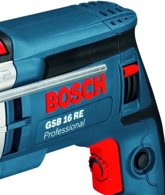 Дрель ударная BOSCH GSB 16 RE 650Вт - фото 65543