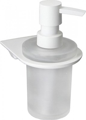 Дозатор для жидкого мыла навесной WASSER KRAFT Kammel белый K-8399 WHITE - фото 65547