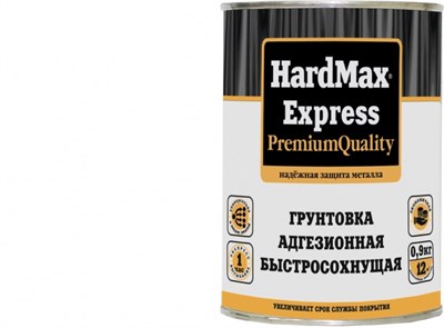 Грунтовка КВИЛ адгезионная HARDMAX EXPRESS серая 0,9 КГ - фото 65831