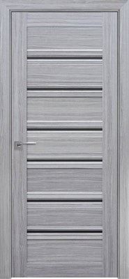Полотно НОВЫЙ СТИЛЬ дверное МДФ Итальяно Венеция С1 8perA-BLK (2000x800x40 мм) жемчуг серебристый - фото 66231