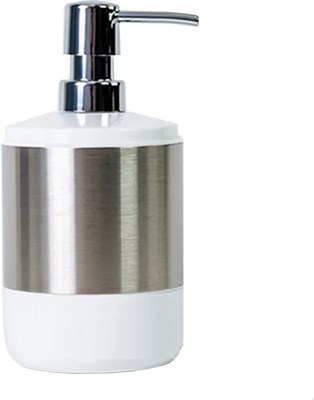 Дозатор PRIMANOVA LİMA XL для жидкого мыла пластик, белый M-SA06-01 - фото 67417