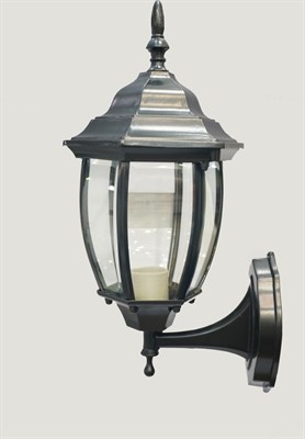 Светильник Заря садово-парковый черный маленький простой 7705-SP - фото 67520