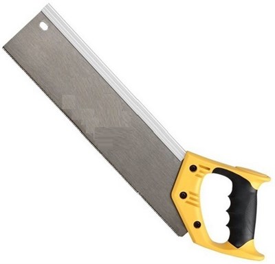 Ножовка с прямоугольной спинкой 350мм (алюм.ручка) арт.0108 - фото 67673