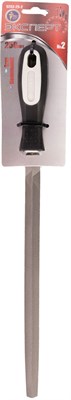 Напильник ЭКСПЕРТ трехгранный с двухкомпонентной рукояткой №2 250мм 5733-25-2 - фото 67715