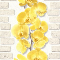 Обои АСПЕКТ РУ Орхидея декор 10107-23 0,53*10,05м (1упак-12рул) - фото 69069