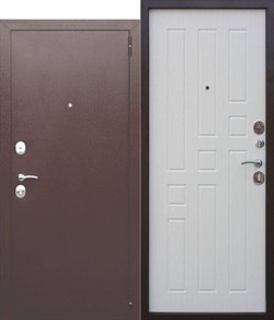 Дверь металлическая 8мм Гарда Белый Ясень (960мм) правая - фото 70014