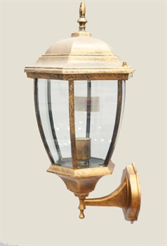 Светильник Заря садово-парковый бронзовый большой простой 7703-LP - фото 70394
