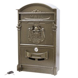 Ящик почтовый АЛЛЮР №4010 бронза (5) - фото 70957