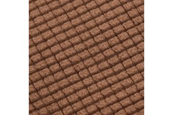 Чехол QWERTY на стул Вельвет 100% полиэстер, светло-коричневый 65825 - фото 71091