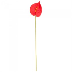 Цветок искусственный LEFARD Антуриум высота-51см красный 377-271 - фото 71108