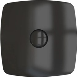 Вентилятор ЭРА осевой вытяжной с обратным клапаном D 100, декоративный RIO 4C Matt black - фото 72478