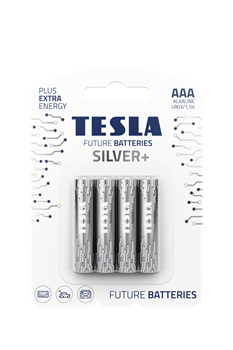 Батарейка TESLA AAA SILVER+(LR03/BLISTER FOIL 4PCS) 1099137217 - фото 74330
