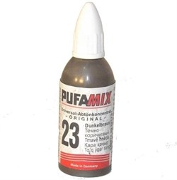 Колер PUFAS для тонирования pufamix № 23 темно-коричневый 20 мл - фото 75236