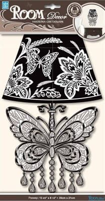 Элемент декоративный ROOM DECOR Бра Хрустальная бабочка LDA 1901 - фото 7604
